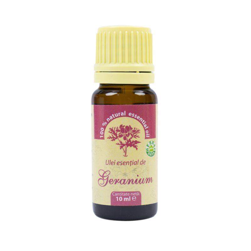 Ulei esential de Geranium (Aetheroleum geranii) 100% pur fara adaos