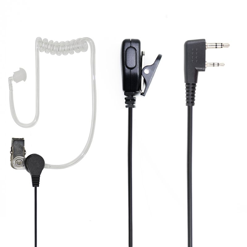 Casca cu microfon si tub acustic PNI HS84 cu 2 pini mufa PNI-K doar pentru PNI R10 si PNI R15