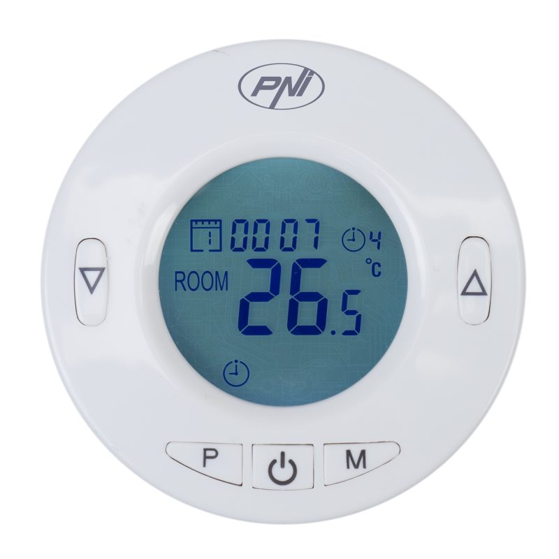 Cap termostatic inteligent PNI CT25T pentru calorifer