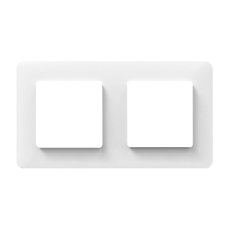 Rama dubla PNI WS2 pentru intrerupator sau priza inteligenta PNI SmartHome