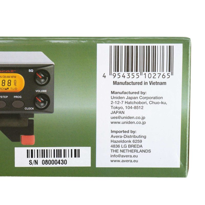 Scaner radio pentru desktop Uniden UBC355CLT