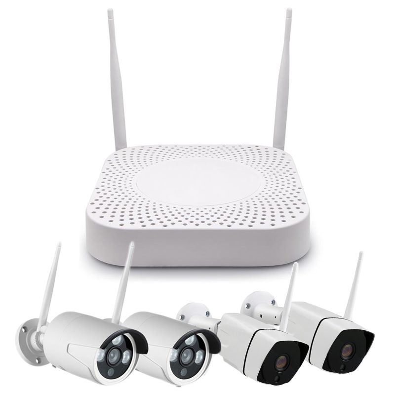 Kit supraveghere video PNI House TY200 - 4 camere Full HD
