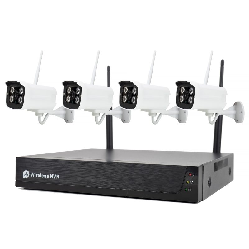 Kit supraveghere video PNI House WiFi502T cu 4 camere 2MP 1080P