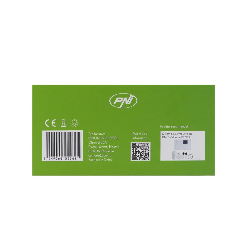 Camera supraveghere video PNI SafeHome PT950LR 1080P 2MP cu panou solar 6W