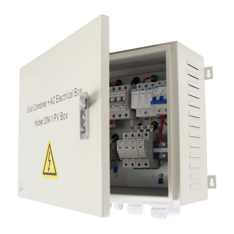 Tablou PNI CBT-3 de protectie si intrerupere sistem solar trifazic AC DC intrare 4 stringuri