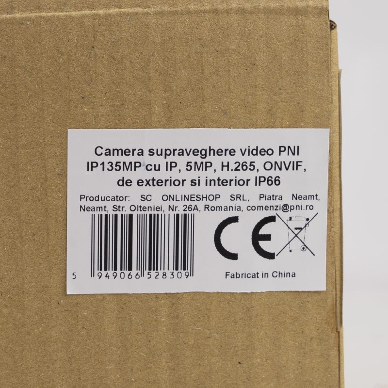 Camera supraveghere video PNI IP135MP cu IP