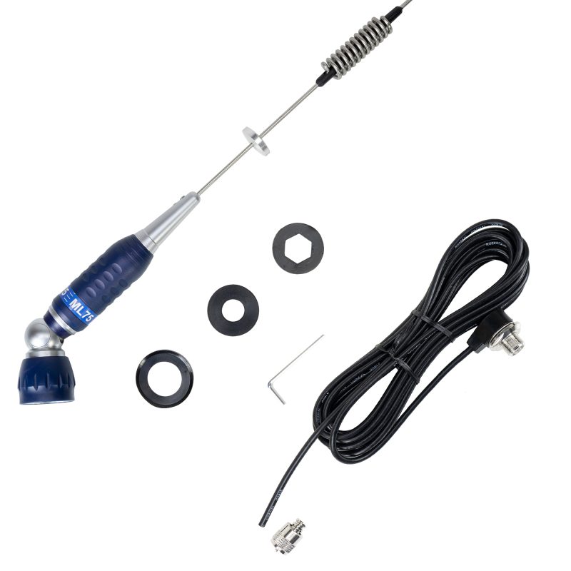 Pachet Antena CB PNI ML75 si cablu montaj PNI T601