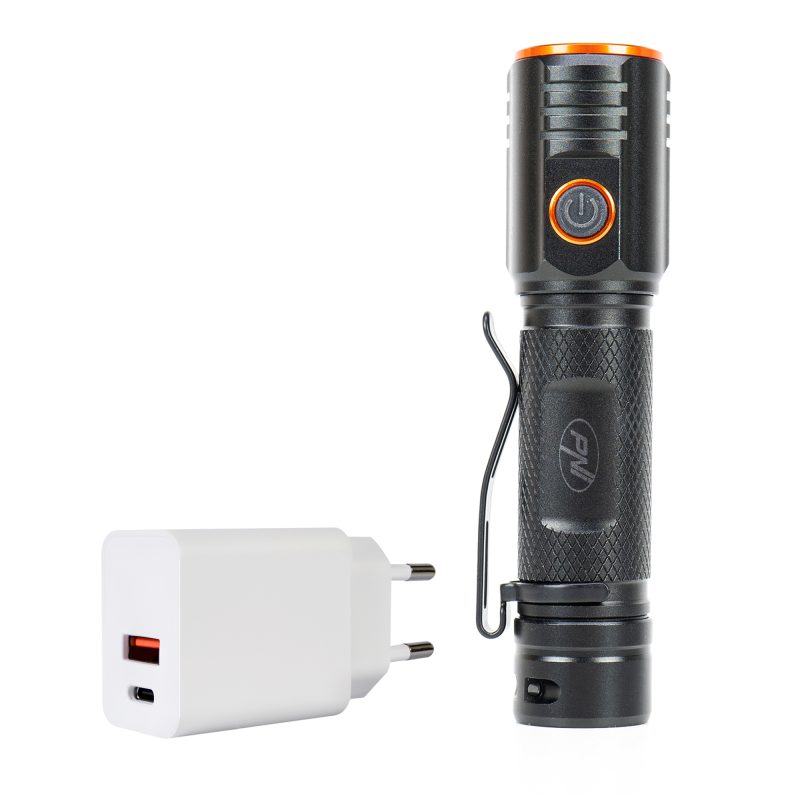 Pachet lanterna PNI Adventure F650 cu LED 20W