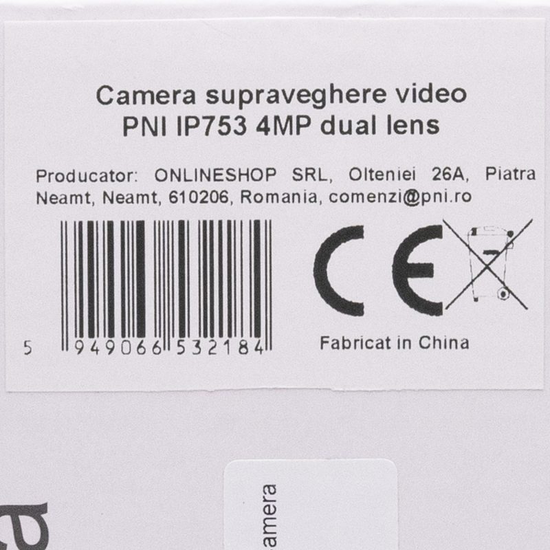 Camera supraveghere video PNI IP753