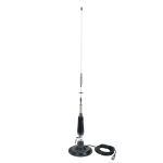 Antena CB PNI LED 850 rabatabila cu baza magnetica 145 mm