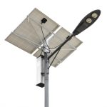 acumulator 60Ah si stalp de montaj lungime 6 metri