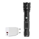Pachet lanterna PNI Adventure F10 din aluminiu cu LED 6W