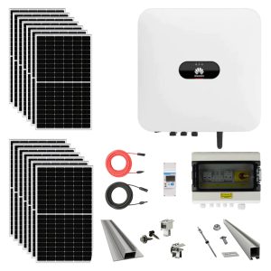 Kit complet prosumator 6kW monofazic cu 16 panouri 370W