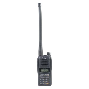 Statie radio portabila VHF ICom IC-A16E pentru aviatie 118.000–136.992 MHz