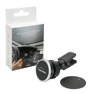 Suport magnetic pentru telefon mobil Silvercloud Easy Drive 12 in grila de ventilatie