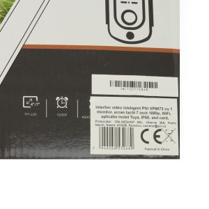 Interfon video inteligent PNI VP8673 cu 1 monitor