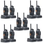 Kit 10 statii radio portabile PNI PMR R40 PRO acumulatori
