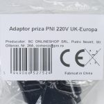 Adaptor priza PNI UK-Europa