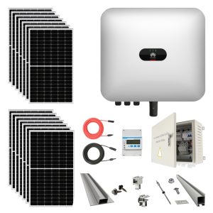 Kit complet prosumator 10kW trifazic cu 28 panouri 370W