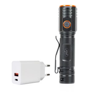 Pachet lanterna PNI Adventure F650 cu LED 20W