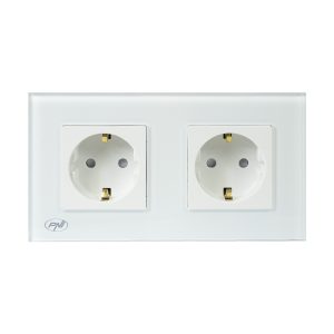 Priza dubla incastrabila PNI WP202W