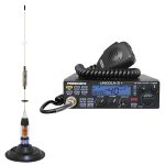 Kit Statie radio CB President LINCOLN II + Antena CB PNI ML70