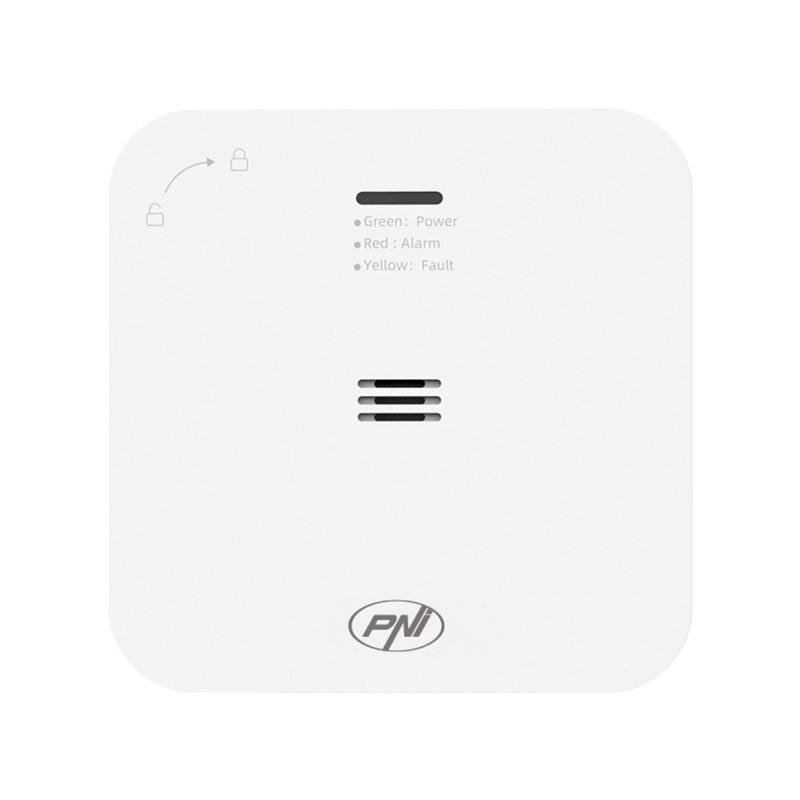Senzor de monoxid de carbon (CO) PNI SafeHouse HS281 cu Wi-Fi