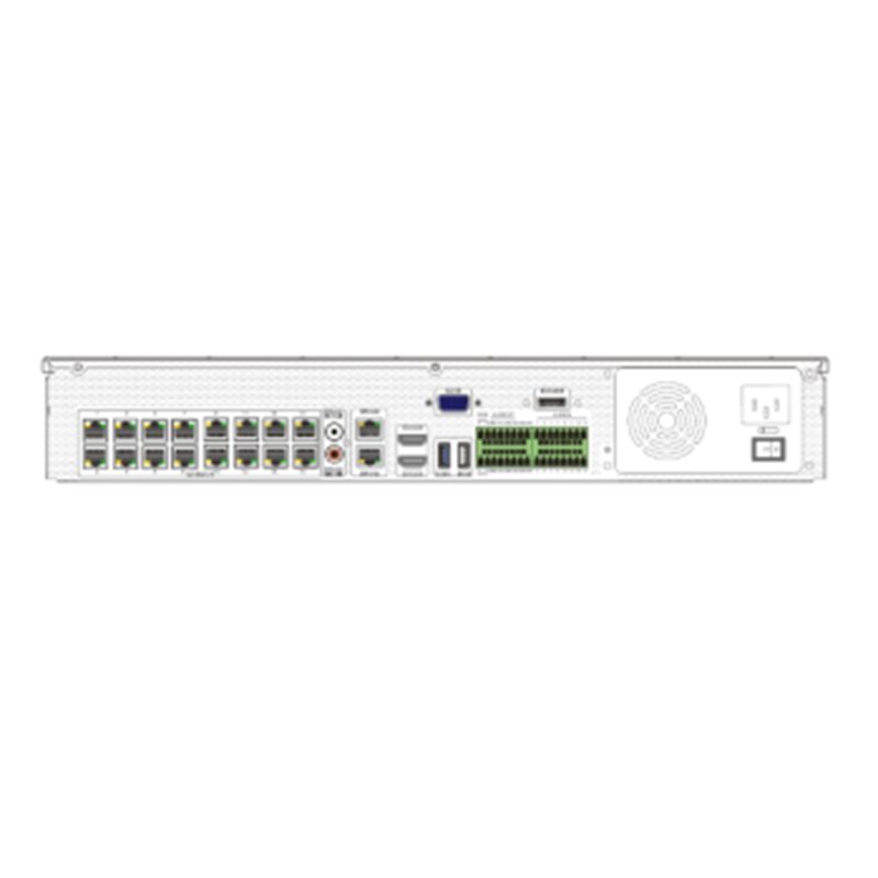 NVR PNI House 3316H4 cu IP 16CH POE 12MP