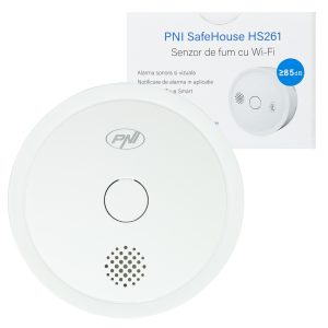 Senzor de fum PNI SafeHouse HS261 cu Wi-Fi