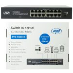 16 x 10/100/1000 Mbps