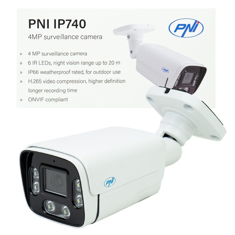 Camera supraveghere video PNI IP740 4MP