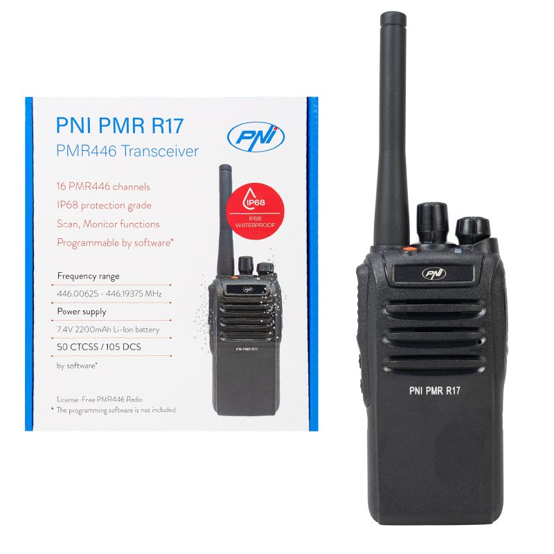 Statie radio portabila PNI PMR R17 446MHz