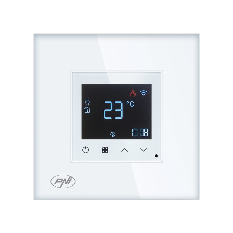 Termostat inteligent PNI CT26W WiFi incalzire in pardoseala electrica sau grup pompare