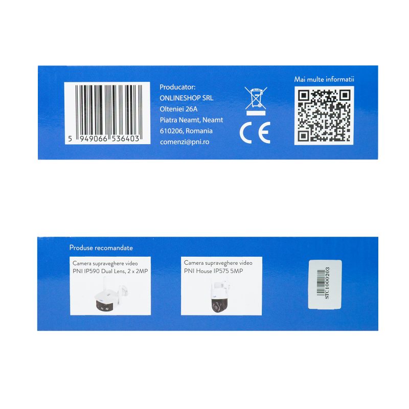 Sursa alimentare CCTV PNI STC15.2A in cutie metalica