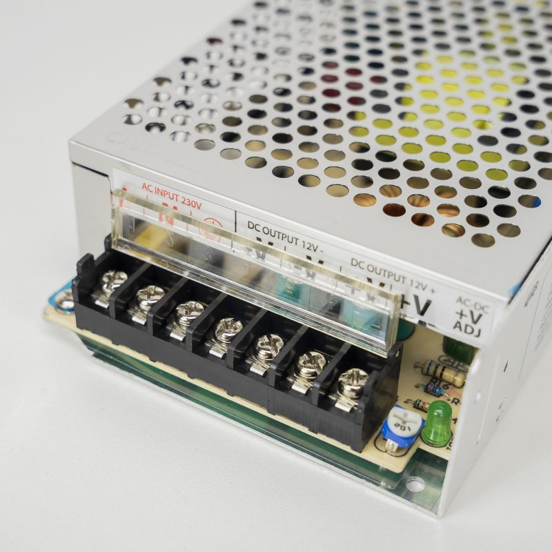 Sursa de tensiune in comutatie PNI ST10A 230V la 12V 10A stabilizata pentru sisteme de supraveghere