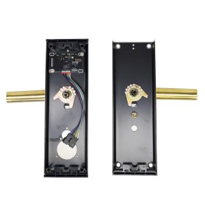 Yala control acces hotelier PNI CH2000L PRO Gold cu cititor de card deschidere pe partea stanga
