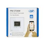 Termostat inteligent PNI CT25W WiFi pentru centrala termica pe gaz