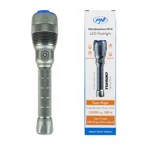 Lanterna PNI Adventure F810 cu LED 138 W