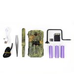 Pachet Camera vanatoare PNI Hunting 250C cu Internet 4G LTE duplex + Card de memorie MicroSD PNI 128GB cu adaptor SD