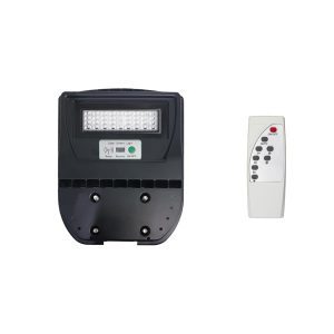 Lampa de iluminat stradal PNI SL105S 50W cu panou solar incorporat