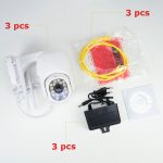 Kit 3bucati Camera supraveghere video wireless PNI IP440 WiFi PTZ