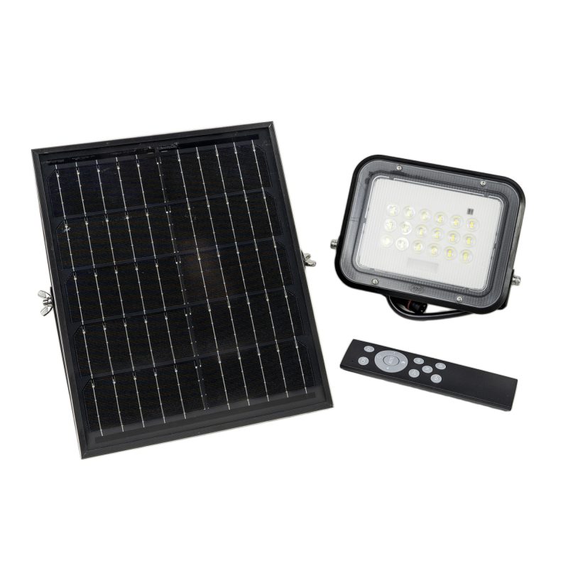 Reflector LED PNI GreenHouse WS50 50W cu panou solar