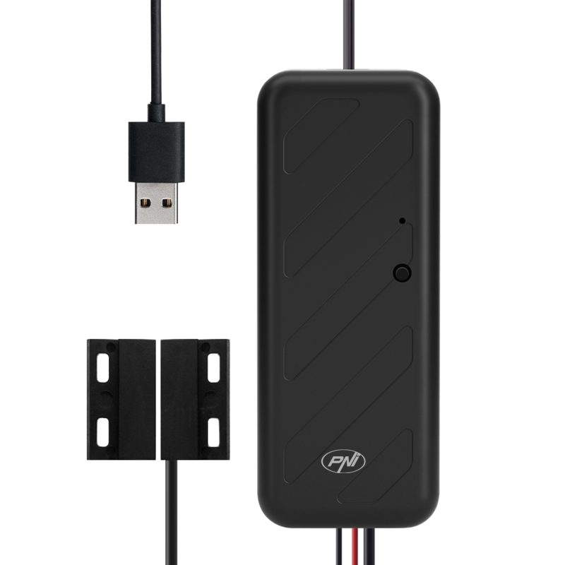 Releu inteligent PNI SmartHome RG121 cu Wi-Fi pentru comanda deschidere usa garaj/poarta