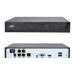 NVR cu 4 porturi POE cu 4 camere cu IP 3MP