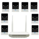 Kit supraveghere video wireless PNI House WiFi800 NVR si 8 camere PNI IP744 4MP