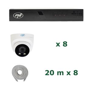 Pachet supraveghere video NVR POE PNI House IP716J