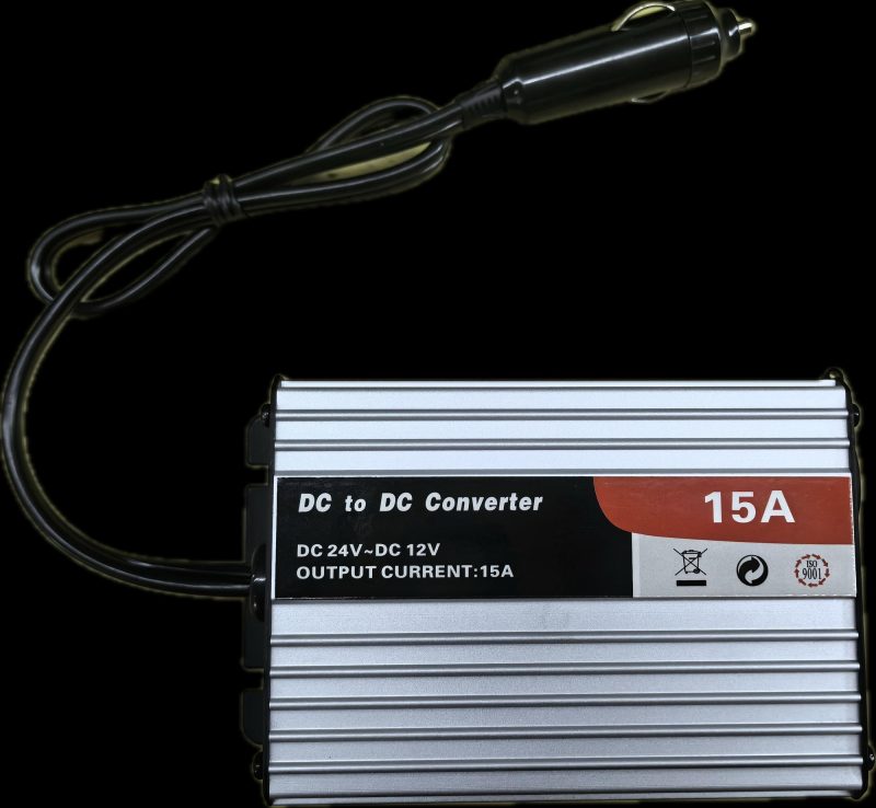Convertor de tensiune PNI CN15S intrare 24V iesire 12V  curent 15A