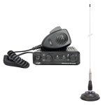 Kit Statie radio CB PNI Escort HP 2020 un singur canal 22 cu antena CB PNI ML100 cu magnet