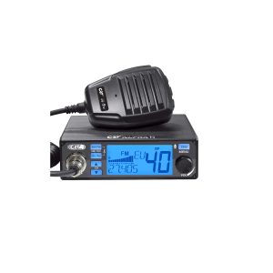 Statie radio CB CRT ALPHA N 4W AM/FM 12V/24V ASQ Scan display color