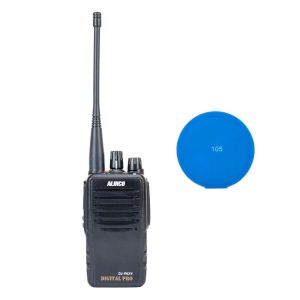 Kit Statie radio portabila PNI Alinco DJ-PAX4 PMR446 Dual Mode analogic-digital